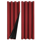 Blackout Thermal Curtain, Room Darkening Noise Reducing Window Drape