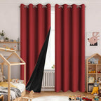 Blackout Thermal Curtain, Room Darkening Noise Reducing Window Drape