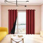 Blackout Thermal Curtain, Room Darkening Noise Reducing Window Drape