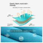Compression Inflatable Camping Pillow, Camping Inflatable Pillow, Camping Pillow for Sleeping (blue)flocking Compact, Comfortable