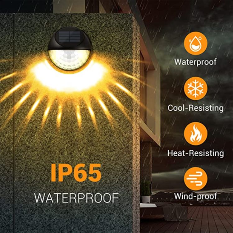 Solar Fence Lights Outdoor Deck Lights Solar Wall Lights Outdoor Waterproof Led Solar Stairway Lights Outdoor Yard Lights
