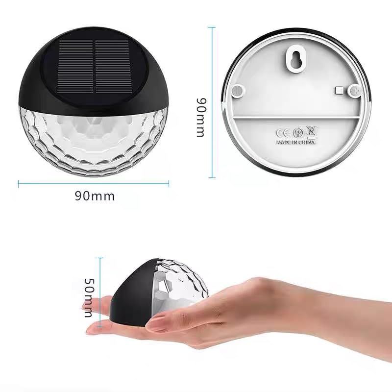 Solar Fence Lights Outdoor Deck Lights Solar Wall Lights Outdoor Waterproof Led Solar Stairway Lights Outdoor Yard Lights