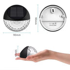 Solar Fence Lights Outdoor Deck Lights Solar Wall Lights Outdoor Waterproof Led Solar Stairway Lights Outdoor Yard Lights
