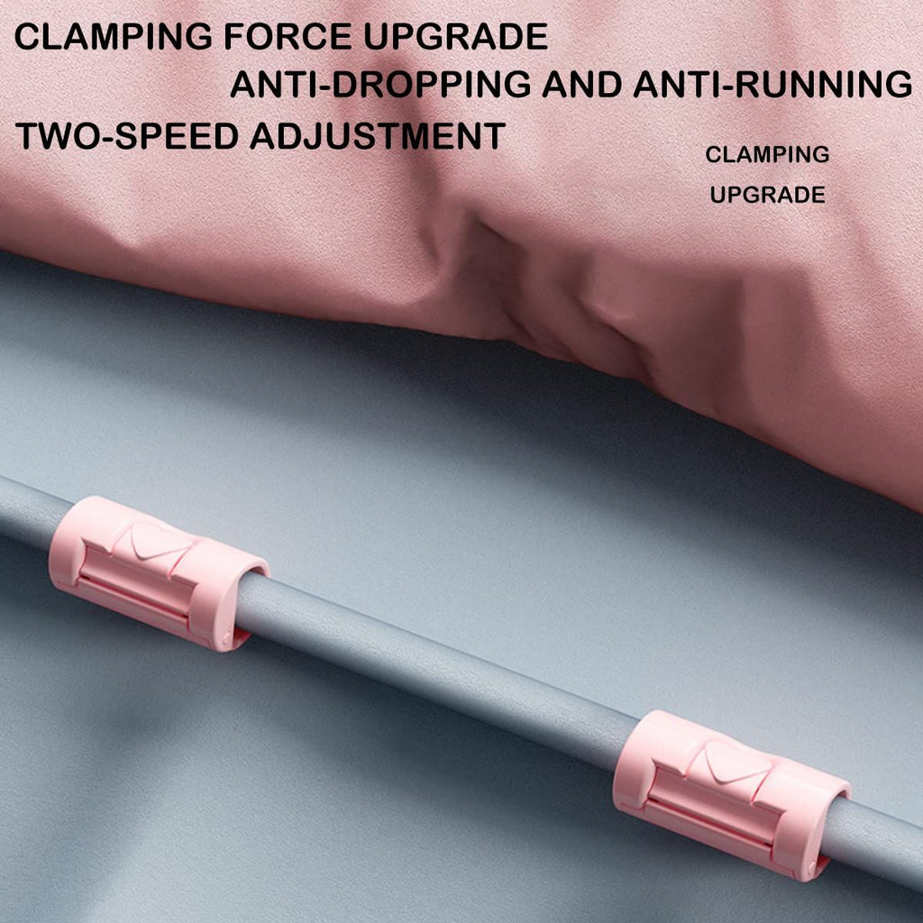 12 Pack Bed Sheet Grippers,Bed Sheet Clips with Two-Speed Adjustment,Sheet Holder That Hold Slip and Fall Out,Keep