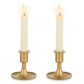 Candlestick Holders Taper Candle Holders, Gold Candle Stick Candle Holder for Table Centerpiece, Wedding Reception,  Set of 2