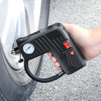 Multi functional car inflation pump for automotive supplies, with a 3-meter long cable and an electric 12V portable inflation pump