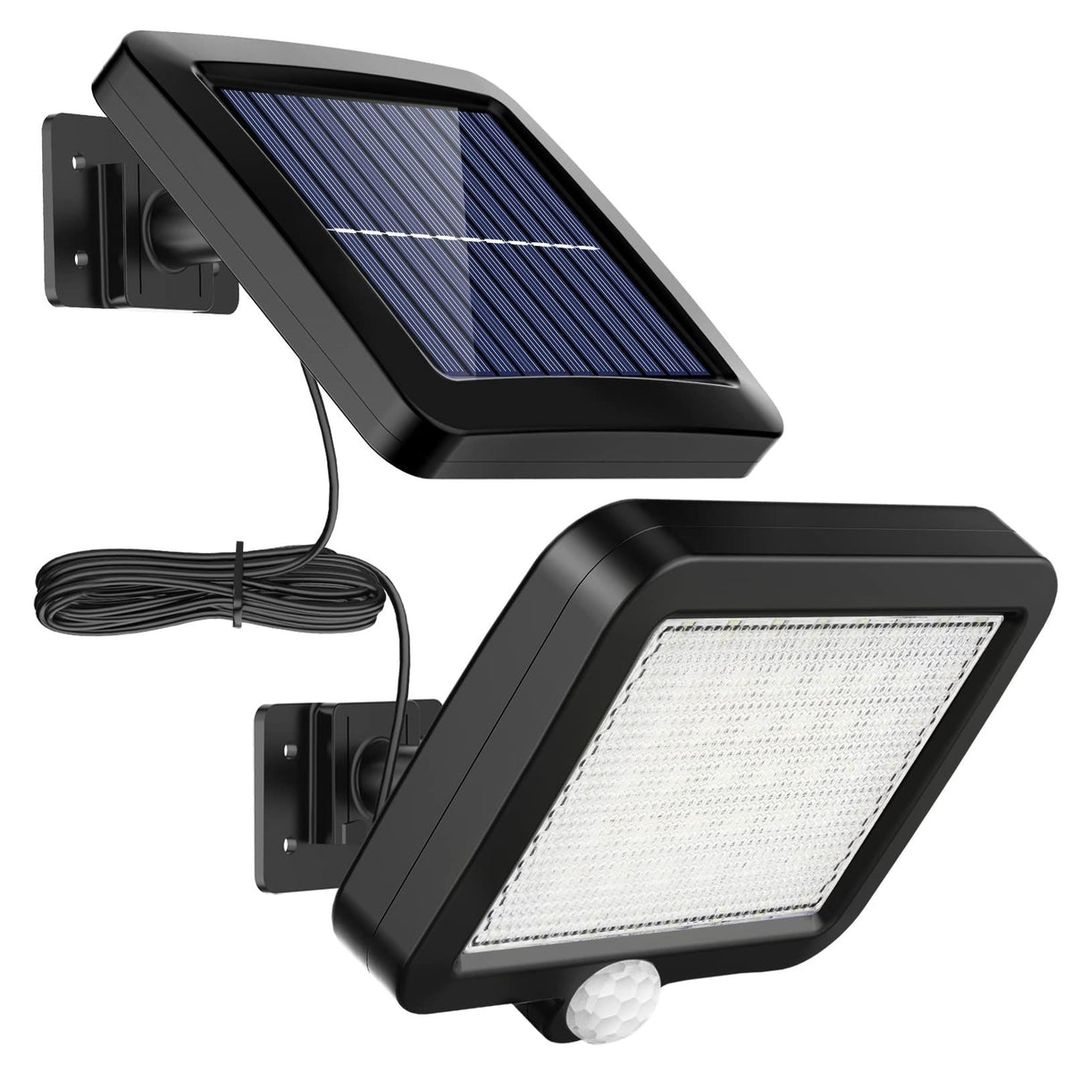 Solar Light Outdoor, 56 LED Solar Light Outside with Motion Detector, IP65 Waterproof, 120° Lighting Angle