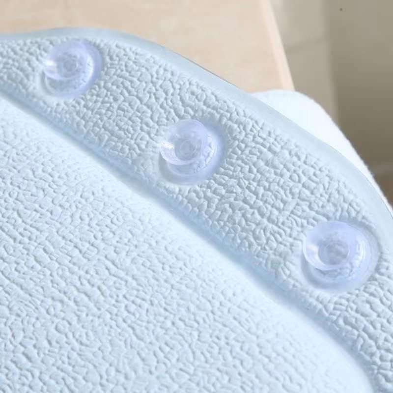 Bath Pillow Bathtub Pillow Luxury Spa Bath Pillows for Tub Neck and Back Support Headrest with Soft Mesh Fabric