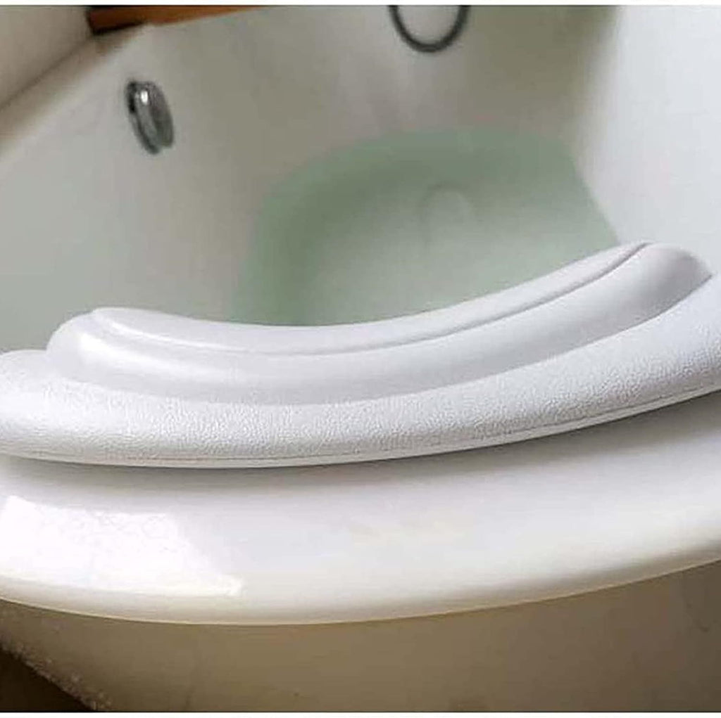 Bath Pillow for Tub, Ergonomic Bath Tub Pillows with Suction Cups, Bathtub Pillow Rest for Home Spa, Soft, Waterproof Headrest