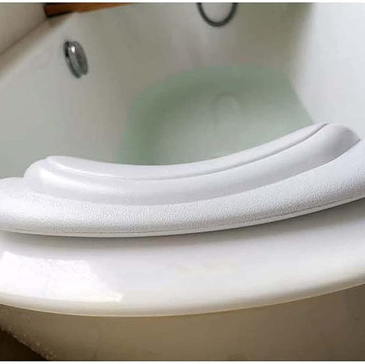 Bath Pillow for Tub, Ergonomic Bath Tub Pillows with Suction Cups, Bathtub Pillow Rest for Home Spa, Soft, Waterproof Headrest