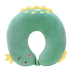 Children's travel pillow car airplane soft children's neck pillow chin support cute animal U-shaped travel pillow