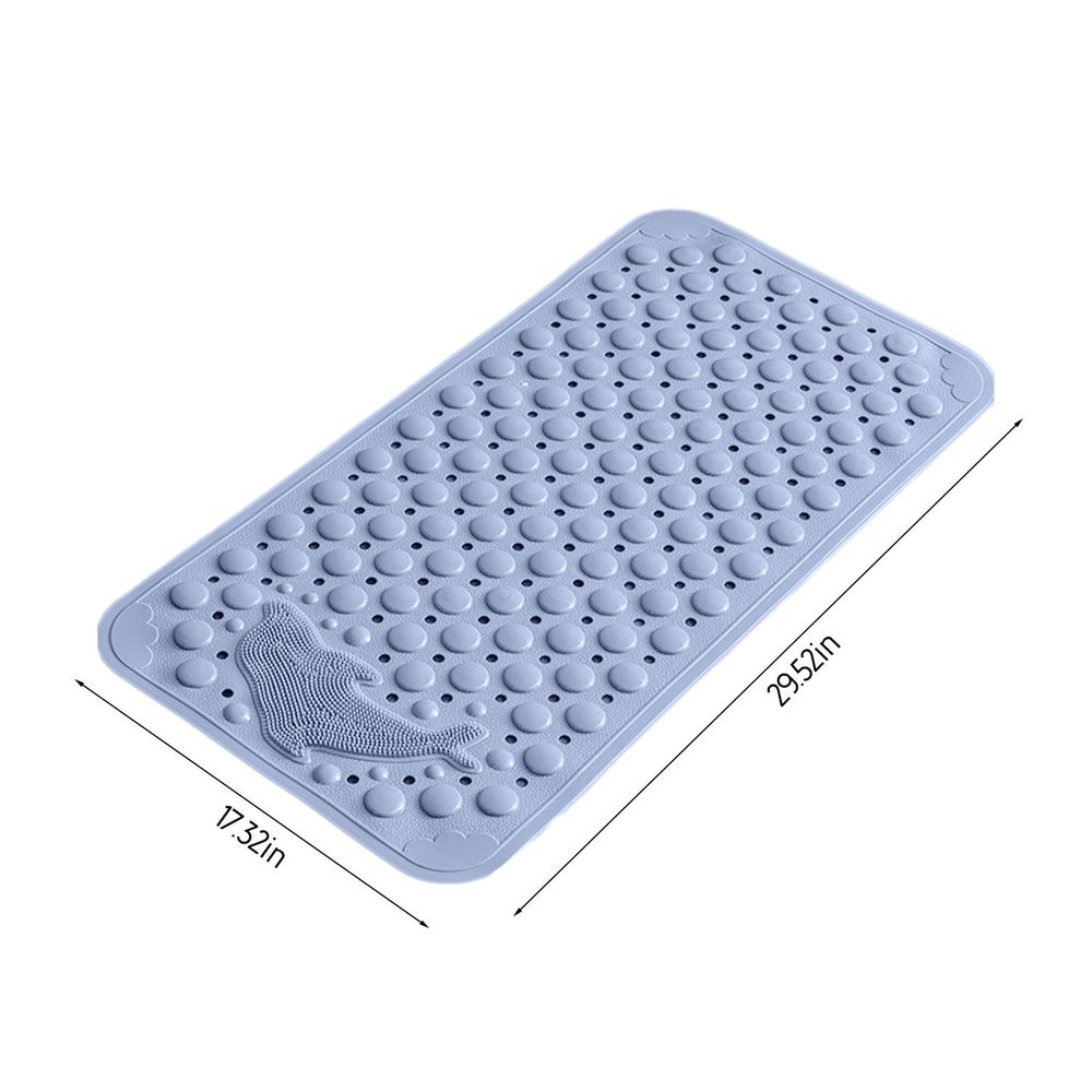 Non Slip Bathtub Mat, Shower Foot Scrubber Mat, Non Slip Bath Mat for Tub with Suction Cups, Non Slip Shower Mats for for Quick Drying