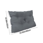Bedside Cushion for Bedroom Sofa,Soft Headboard Pillow for Backrest Support,Comfortable Polyester Fiber,Removable Cover for Easy Maintenance Perfect for Beds Sofas Tatami Mats Restful Relax
