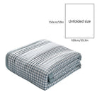 Summer Cooler Comforter, Soft and Airy Lightweight Quilt, Breathable Cotton and Polyester Blend, Machine Washable for Cool and Comfortable Sleep, Perfect for Hot Summer Nights or Travel