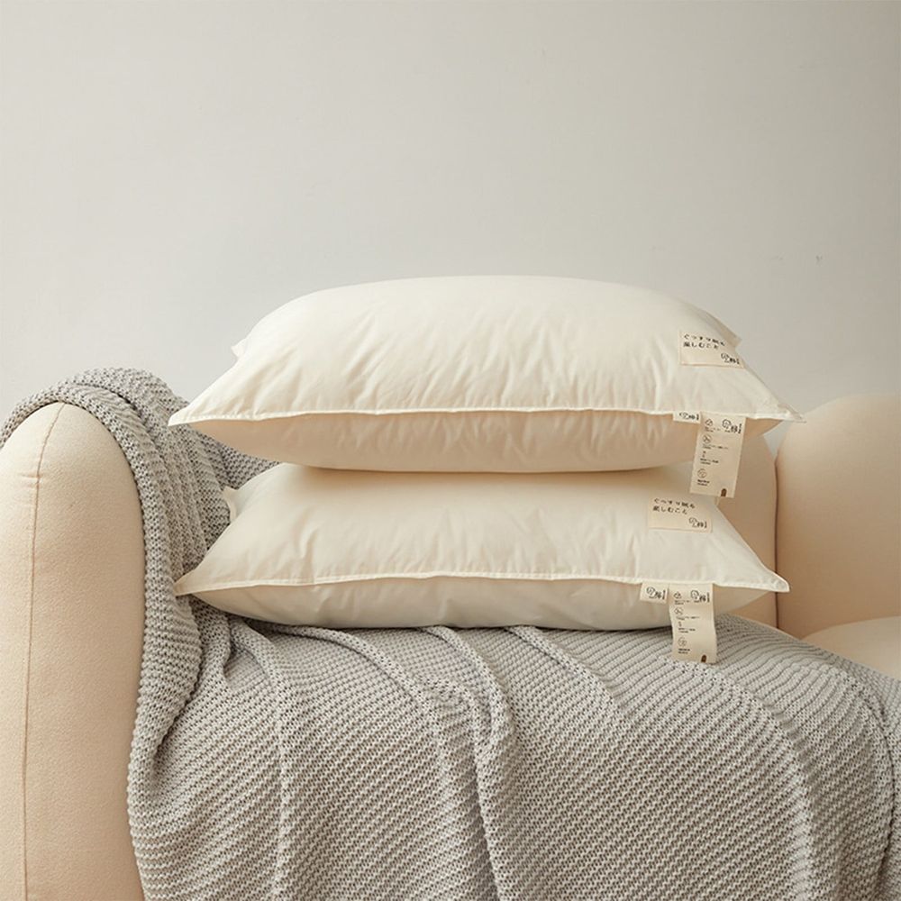 Neck Support Pillow Core 29.13In Cotton Filling Soft Cushioning Even Support Bedside Hugging Pillow Breathable Air Permeability for Bedroom Guest Room Dormitory Home Bedding Sleep Daily Use