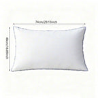 Thin Low Profile Soft Pillow Sleep Aid Home Pillow Insert Breathable Cooling for Stomach Back Sleepers Cervical Support Bedroom(S)
