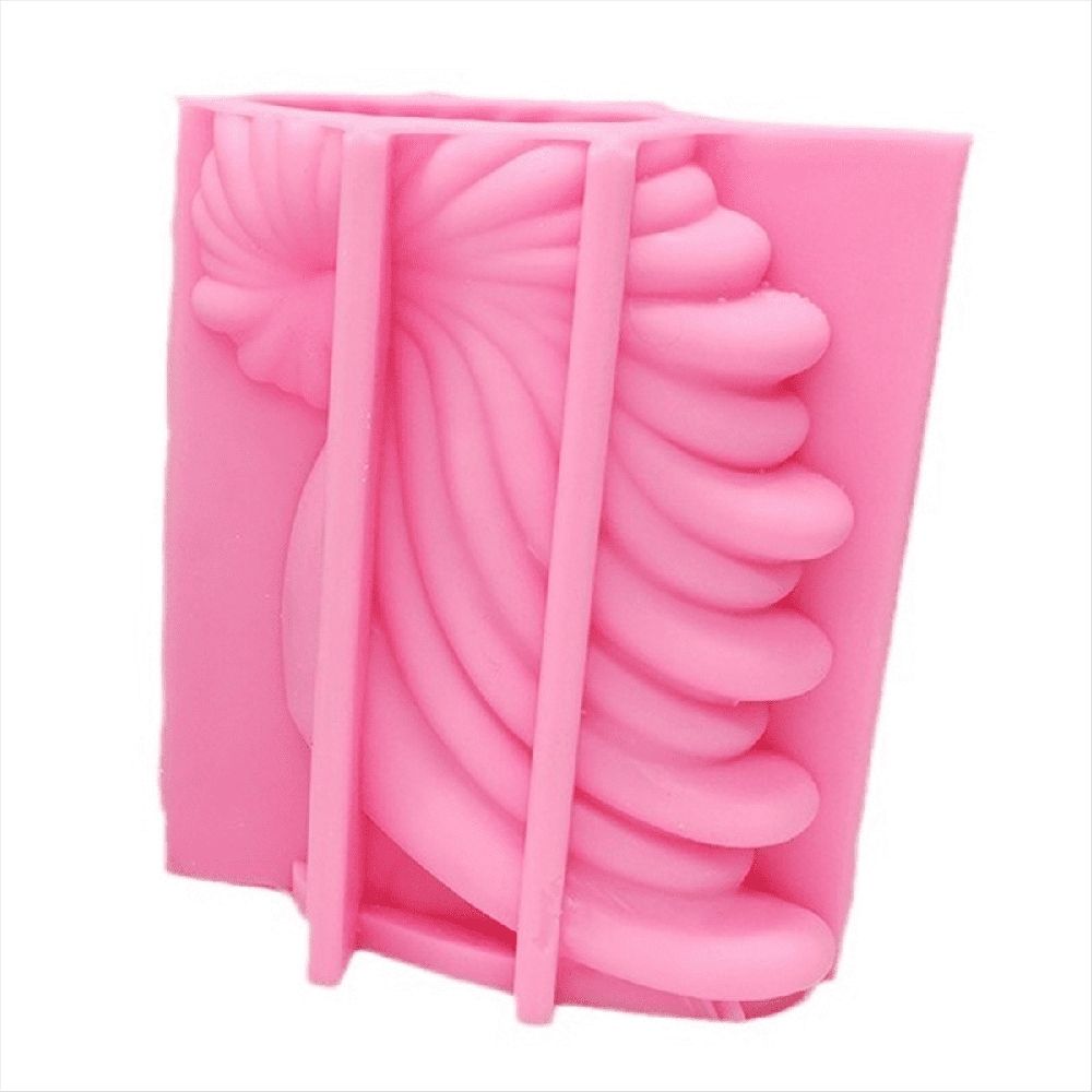 Alloy Steel Conch Vase Mold - 3D Large Shell Silicone Mold for Epoxy Resin and Gypsum, DIY Floral Arrangements