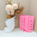 Alloy Steel Conch Vase Mold - 3D Large Shell Silicone Mold for Epoxy Resin and Gypsum, DIY Floral Arrangements