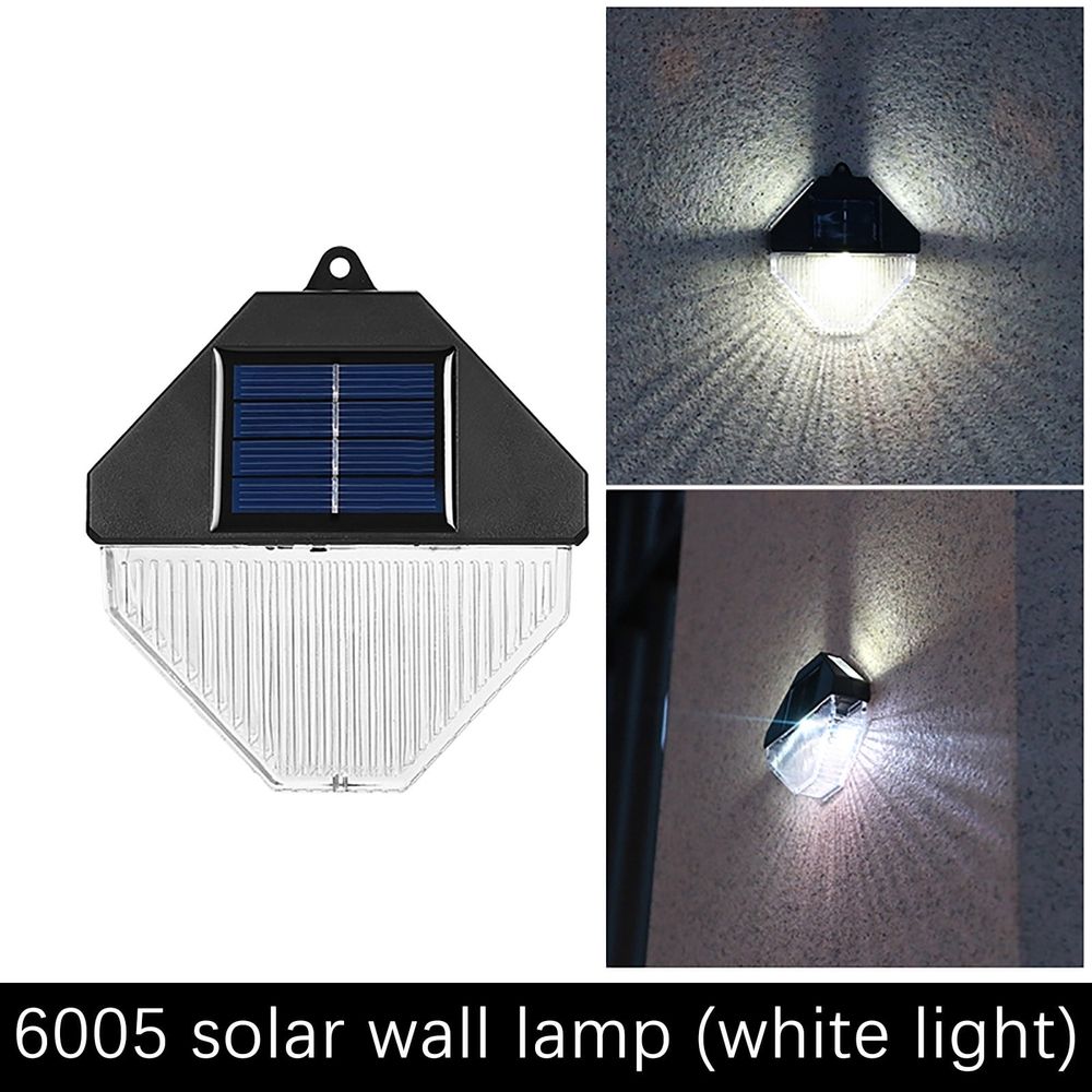 2 Pack Solar Powered Wall Light with Polycrystalline Panel, IP65 Waterproof Outdoor Garden Light for Patio Driveway Porch, Dusk to Dawn Auto On Off
