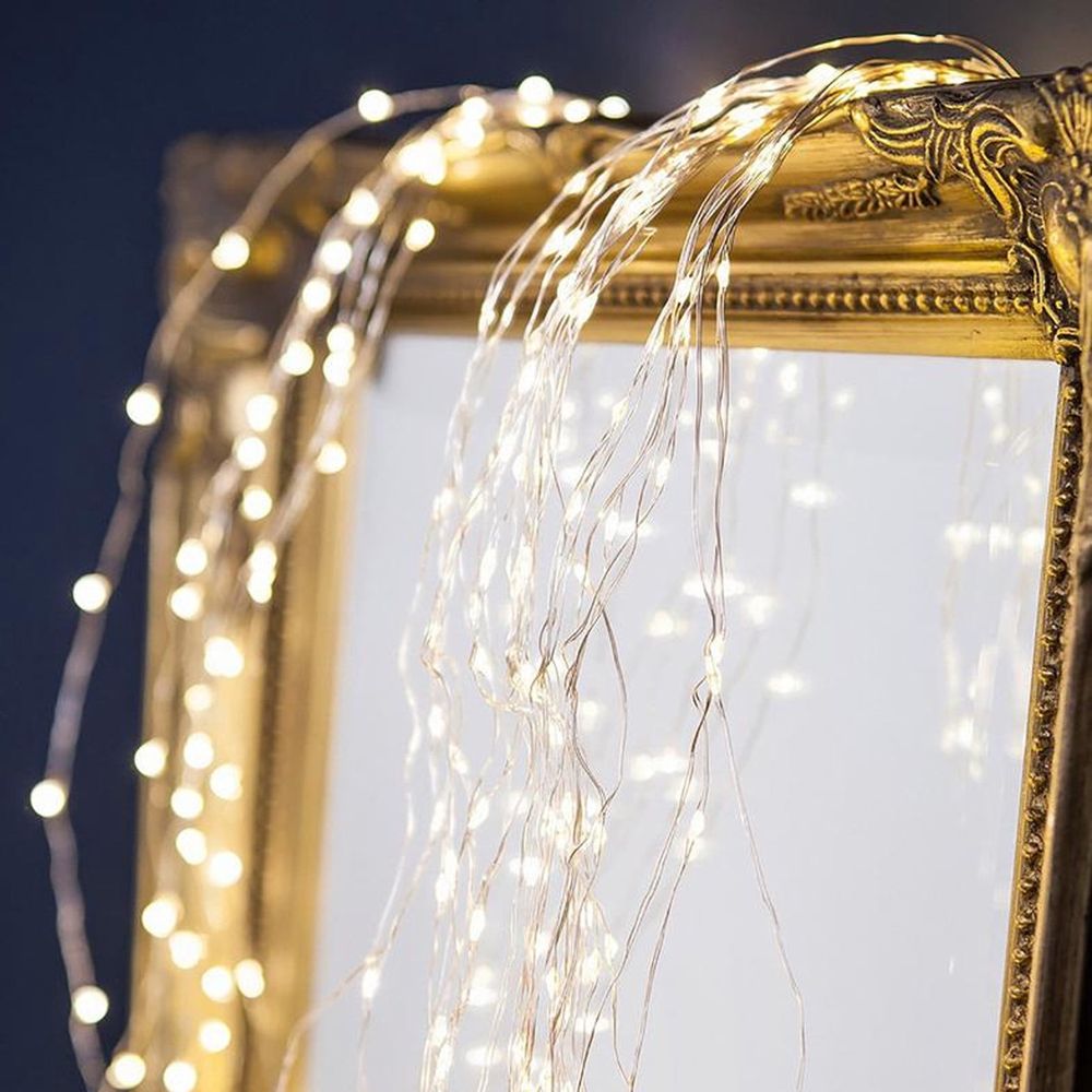 Waterproof Waterfall String Lights Decorative Twinkle Starry Lights,Branch Lights for Garden Outdoor,Waterfall Vine String Lights Watering Can Lights,Yard Lawn Patio Pathway Landscape Decoration