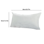 Queen Size Bed Pillows for Side and Back Sleepers - Super Soft Down Alternative Microfiber Filled Pillows, 16 x 26 Inches