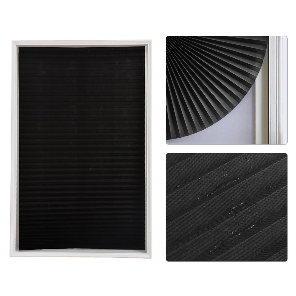 Pleated Window Shades,Block Viscose 35 Shades Window Blind Window Blind Block Pleated Window Shades Window Shades Window Qudai Block Coless