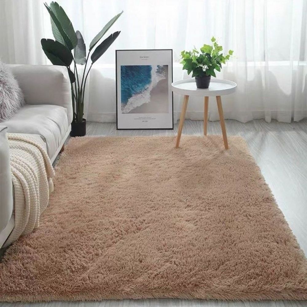 1*Carpet Microfiber Mat Machine Washable Rugs for Parlor Bedroom Fluffy Shaggy Bedside Floor Dorm Grey Area Rug Soft Gray Fuzzy Non Slip Indoor Room Carpet for Family Kitchen Aesthetic