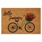 1X Carpet Summer Door Mat Summer Welcome Coir Door Mats Funny Doormat Welcome Outdoor Mat