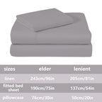 Sofa Bed Sheet Set Full Size Ivory Stripe Egyptian Cotton 1000 Thread Count Fit Up to 5" inches Deep Mattress.,1PC,Polyester-Cotton Blend,Sheet