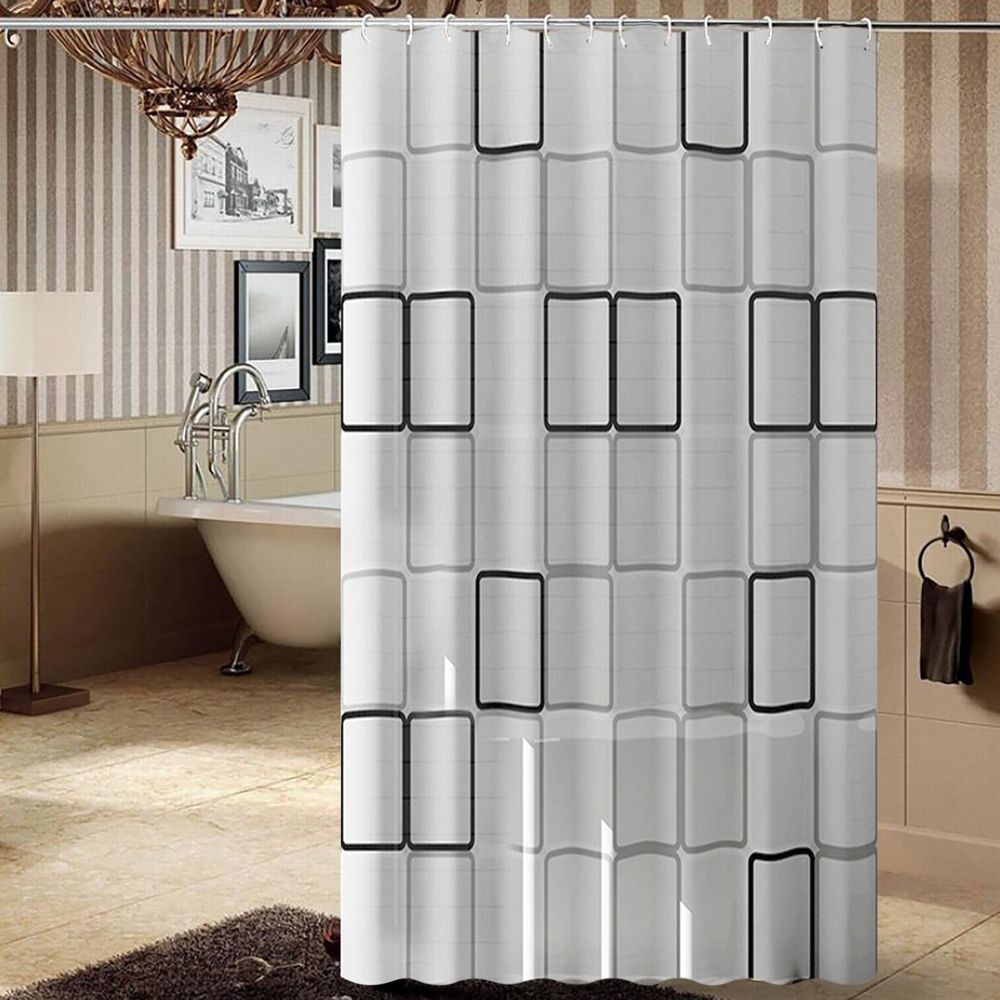 Shower curtain,31.5‘’X70‘’ Peva Shower Curtain Bathroom Curtain Partition Curtain Waterproof Shower Curtain Shower Curtain Waterproof Dry And Wet Separation Shower Curtain