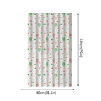 Shower curtain,31.5‘’X70‘’ Peva Shower Curtain Bathroom Curtain Partition Curtain Waterproof Shower Curtain Shower Curtain Waterproof Dry And Wet Separation Shower Curtain