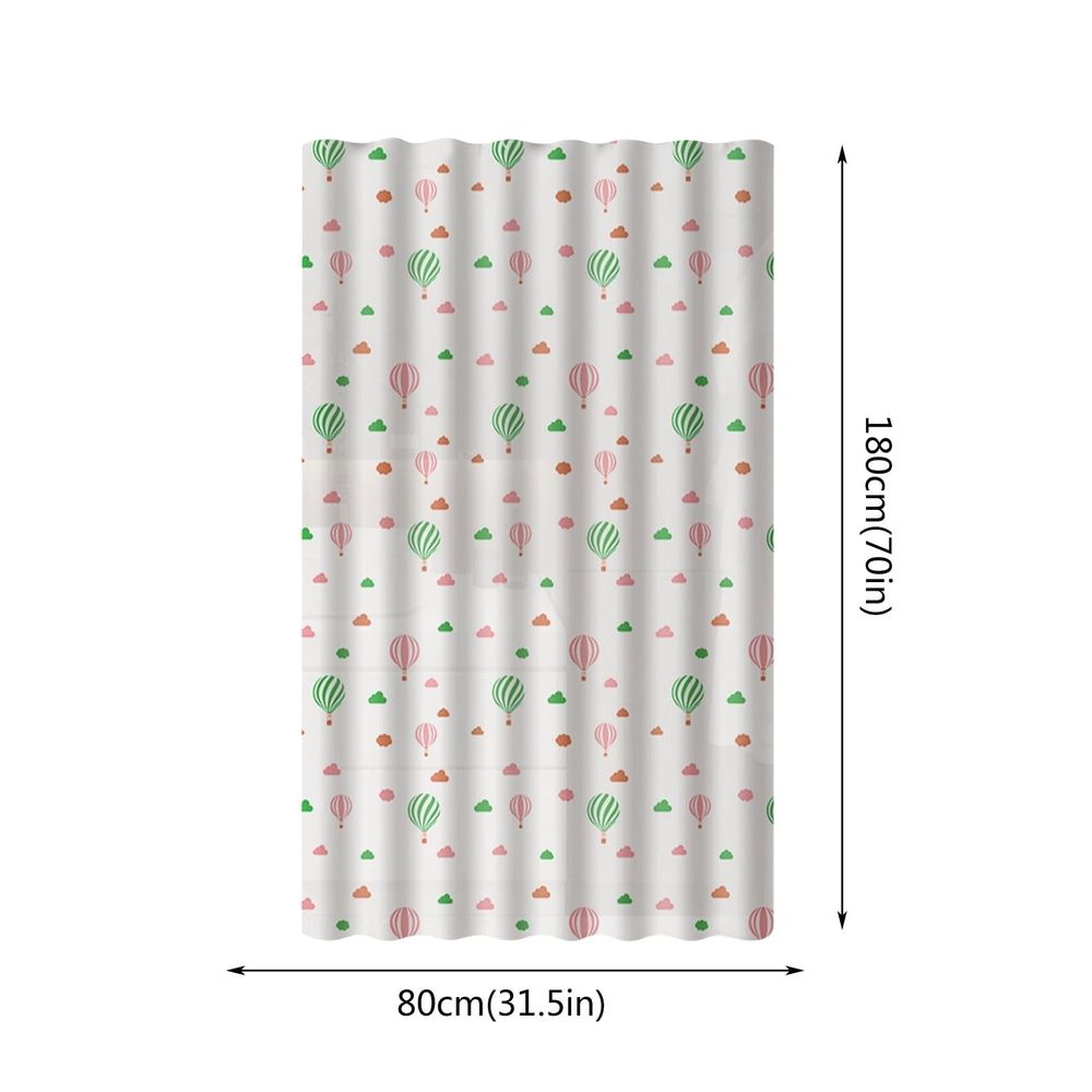 Shower curtain,31.5‘’X70‘’ Peva Shower Curtain Bathroom Curtain Partition Curtain Waterproof Shower Curtain Shower Curtain Waterproof Dry And Wet Separation Shower Curtain