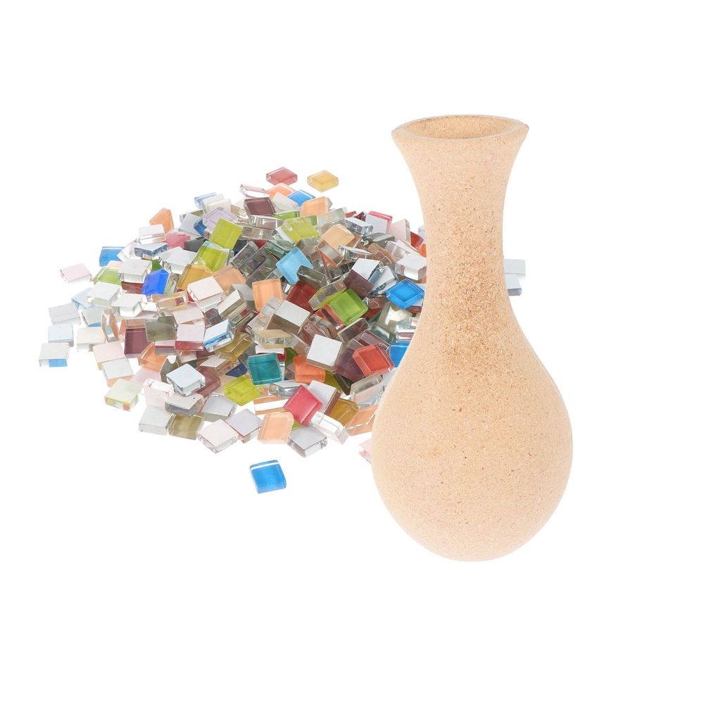 Small Flower Vase for Home Decor, Cute Aesthetic Floral Arrangement, Perfect Gift for Kids and Flower
