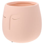 plant pots indoor Flowerpot Ceramics Pink Flower Lovers Table 1Set