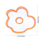 Acrylic Vase Creative Flower Shape Home Adornment Simple Design