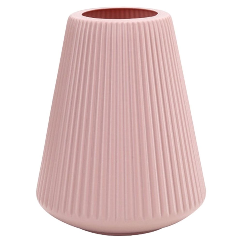 Dark Blue Plastic Vase Nordic Style for Storage Fashion Home Decor