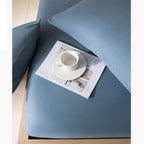 Deep Pocket Bed Sheet Queen Fitted Sheet - Soft Cotton Bed Sheet with 11\\" Deep Pocket, Solid Color Mattress Cover for Bedroom, Guest Room, and Vacation Homes