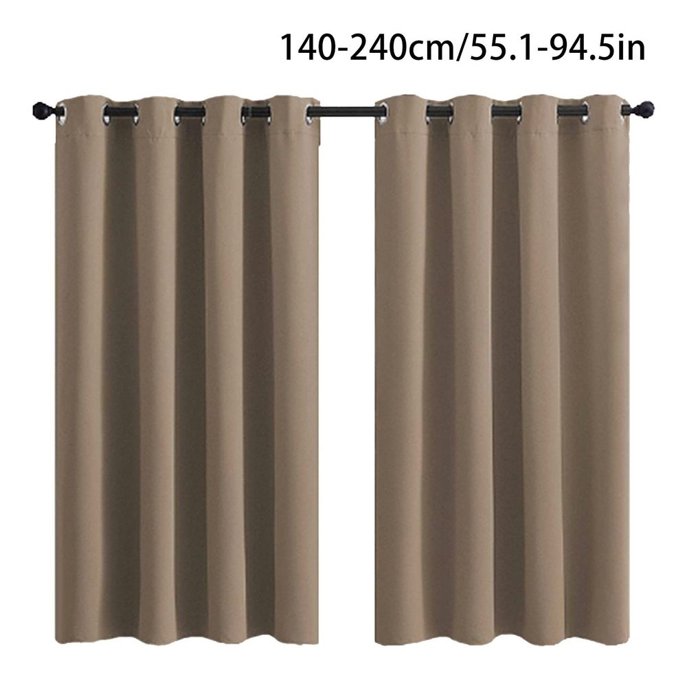Curtain*1 Darkening Thermal Insulated Curtain Panels for Living Room Shower Curtain Set Bath Partition Curtain No Drilling Curtain