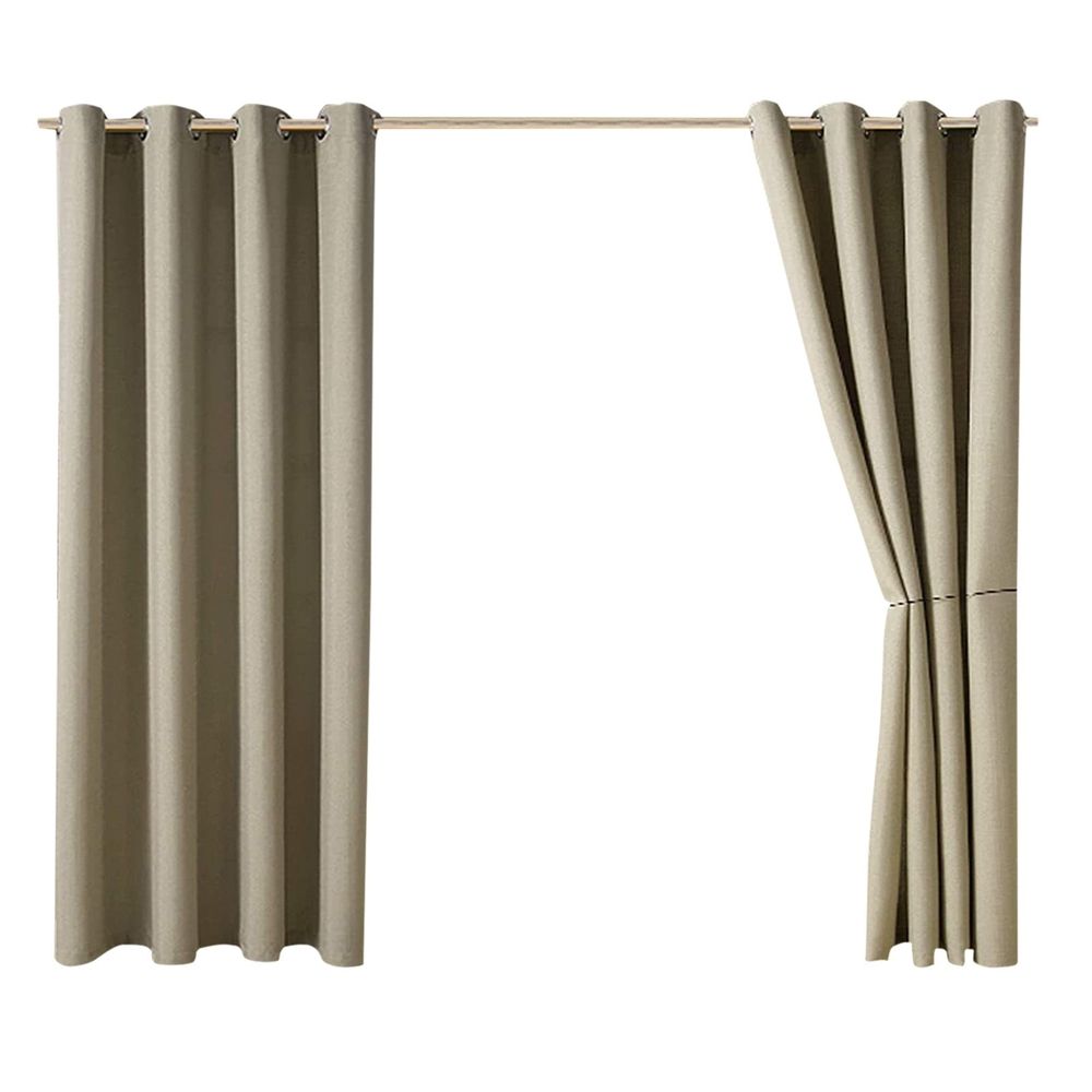 52*72 Inches (132X182Cm) Curtain Waterproof Outdoor Pavilion Terrace Curtain Thermal Insulation Shading Curtain