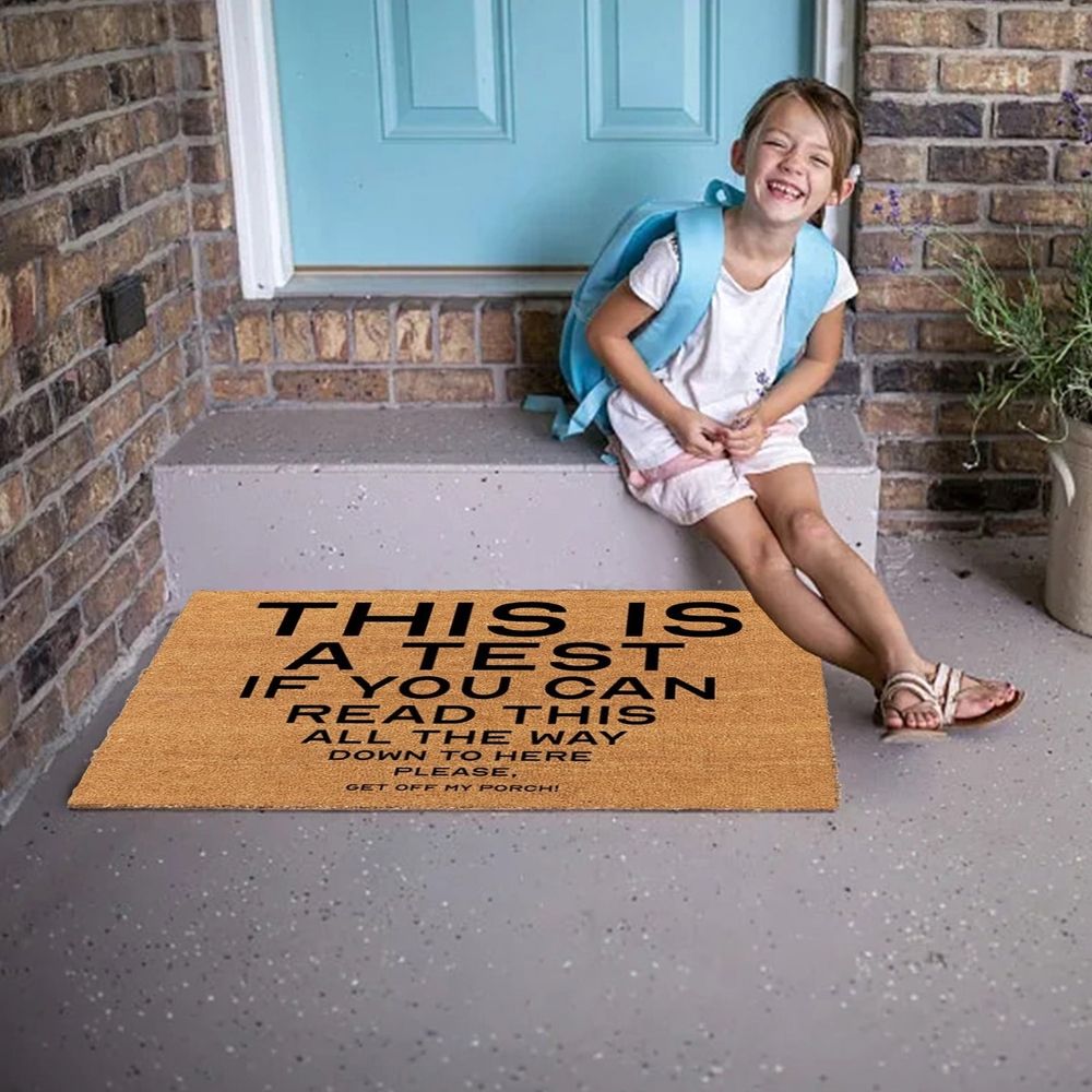 1X Floor Mat Doormat Welcome Mats for Front Door Mat Non Slip Mats Indoor Decor Bathroom Mat Entrance Rug Carpet