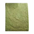 1*Carpet Microfiber Mat Machine Washable Rugs for Parlor Bedroom Fluffy Shaggy Bedside Floor Dorm Grey Area Rug Soft Gray Fuzzy Non Slip Indoor Room Carpet for Family Kitchen Aesthetic