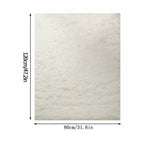 1*Carpet Microfiber Mat Machine Washable Rugs for Parlor Bedroom Fluffy Shaggy Bedside Floor Dorm Grey Area Rug Soft Gray Fuzzy Non Slip Indoor Room Carpet for Family Kitchen Aesthetic