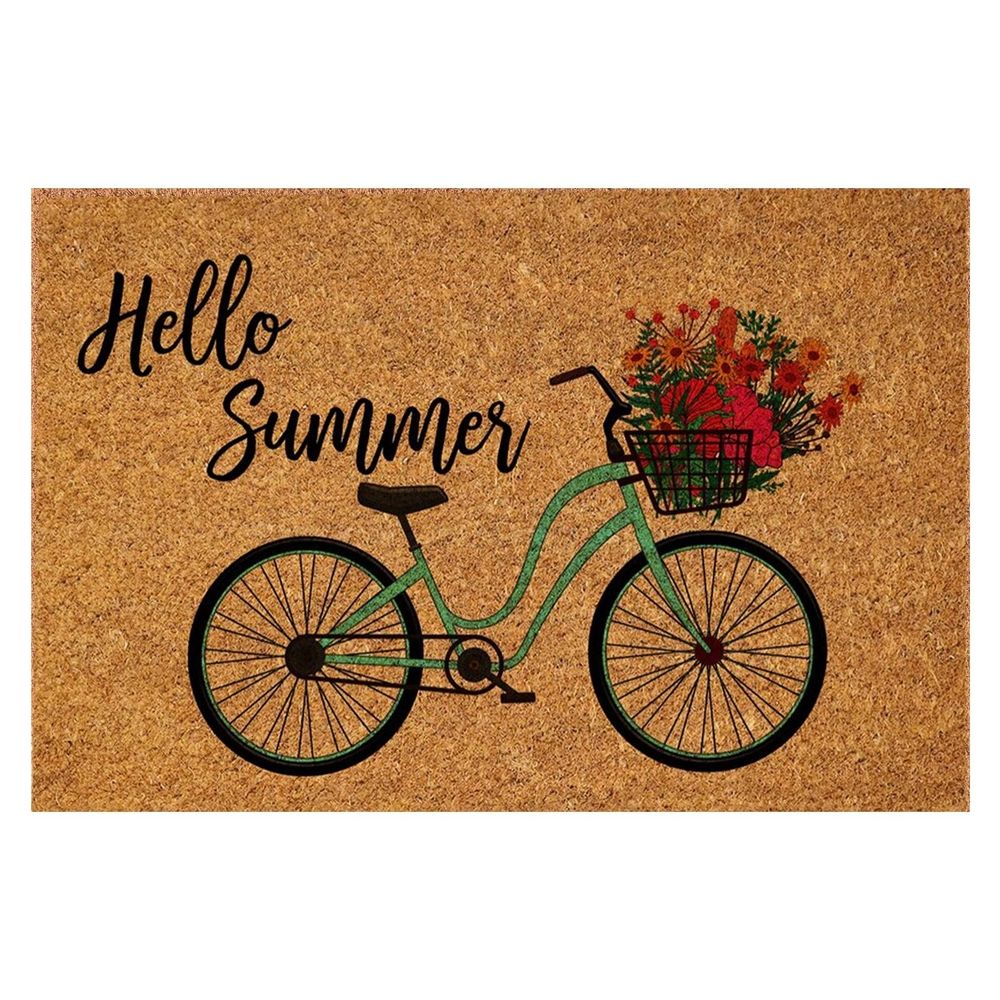 1X Carpet Summer Door Mat Summer Welcome Door Mats Funny Doormat Welcome Outdoor Mat