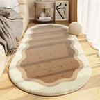 Carpet*1 Piece Soft Bedroom Rugs Rugs for Bedroom Rugs for Bedroom Oval Rugs Room Small Carpet Living Room Runner Rug Non Slip Modern Home Decor