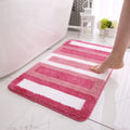 Area Rugs,Soft Comfortable Bathroom Rug Bath Mat Modern Anti Slip Microfiber Fluffy Waterproof Bath Mat