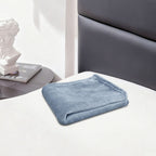 Weighted Blankets,This Is A Solid Color Double Velvet Bed Sheet And Blanket With A Physical Towel Of 50 * 70