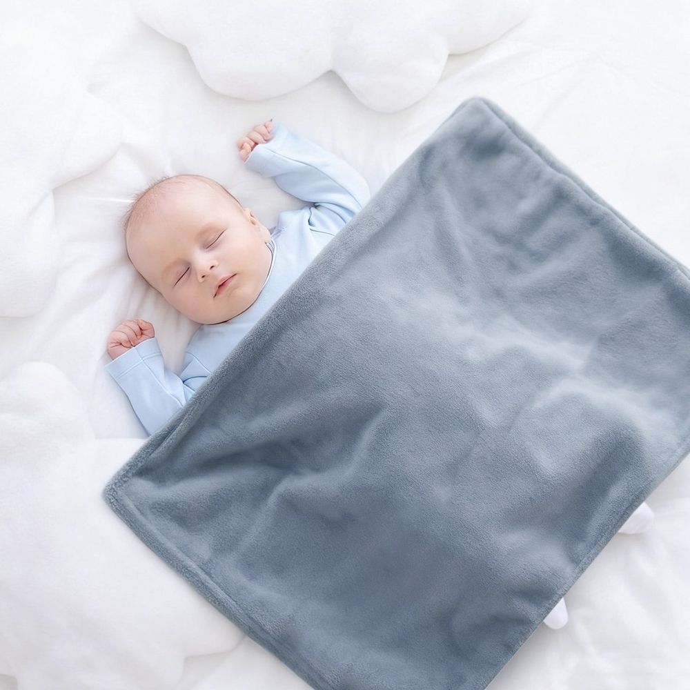 Weighted Blankets,This Is A Solid Color Double Velvet Bed Sheet And Blanket With A Physical Towel Of 50 * 70