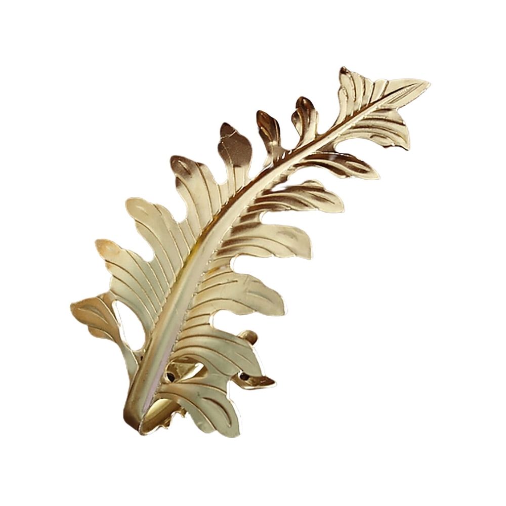 Curtain Tiebacks brown Vintage Big Leaf Design Curtain Holdbacks Curtain Drapery Holdbacks Tie Back Hook -1pcs