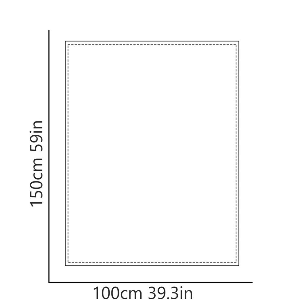 Double Sided Padded Fleece Blanket Flannel Blanket Quilt Winter Sheets Blanket Nap Blanket(39.3*59in)