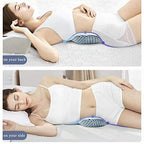 Lumbar Support Pillow for Sleeping, 3D Air Mesh Back Pillow for Bed, Adjustable Height Lumbar Pillow for Lower Back Pain Relief